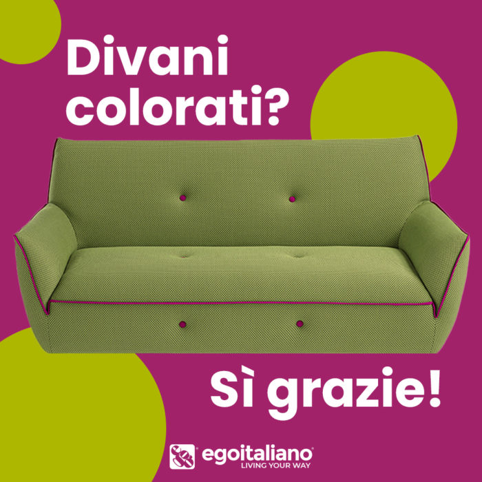 egomag egoitaliano Divani colorati? Sì grazie!