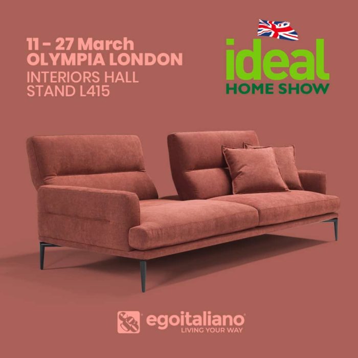 egomag egoitaliano Ideal Home Show