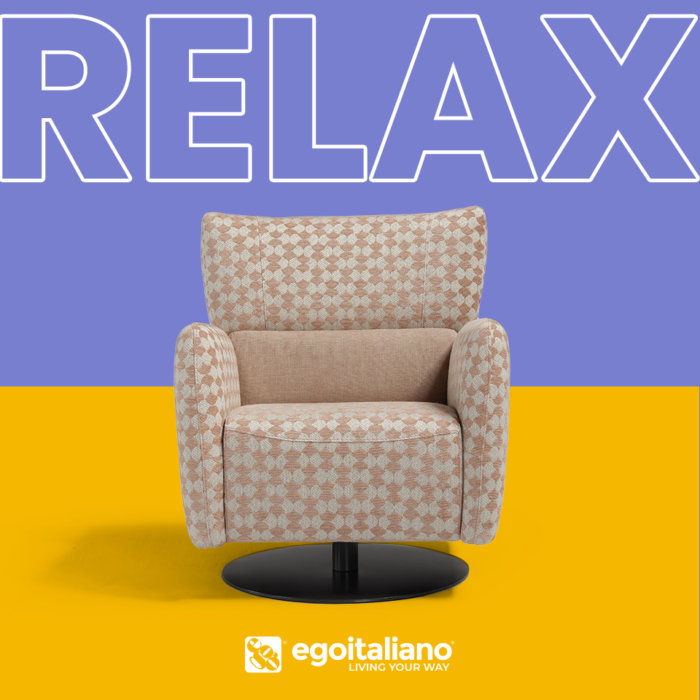 Poltrona relax con Recliner manuale: Barbados