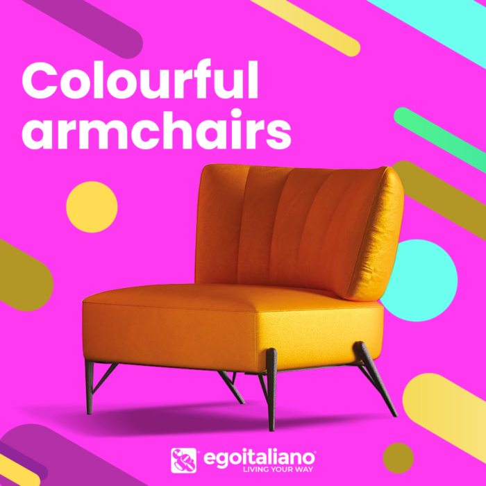 egomag egoitaliano Pop, glam, eclectic: colourful armchairs for a wow effect