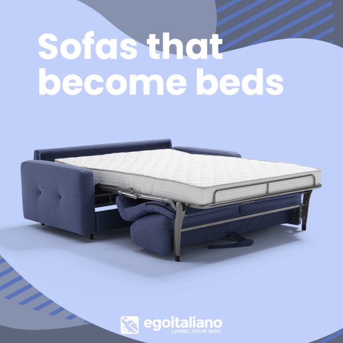 egomag egoitaliano A sofa that becomes a bed: magic made possible