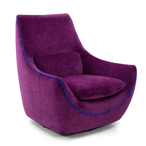 Poltrona colorata Ula, Egoitaliano